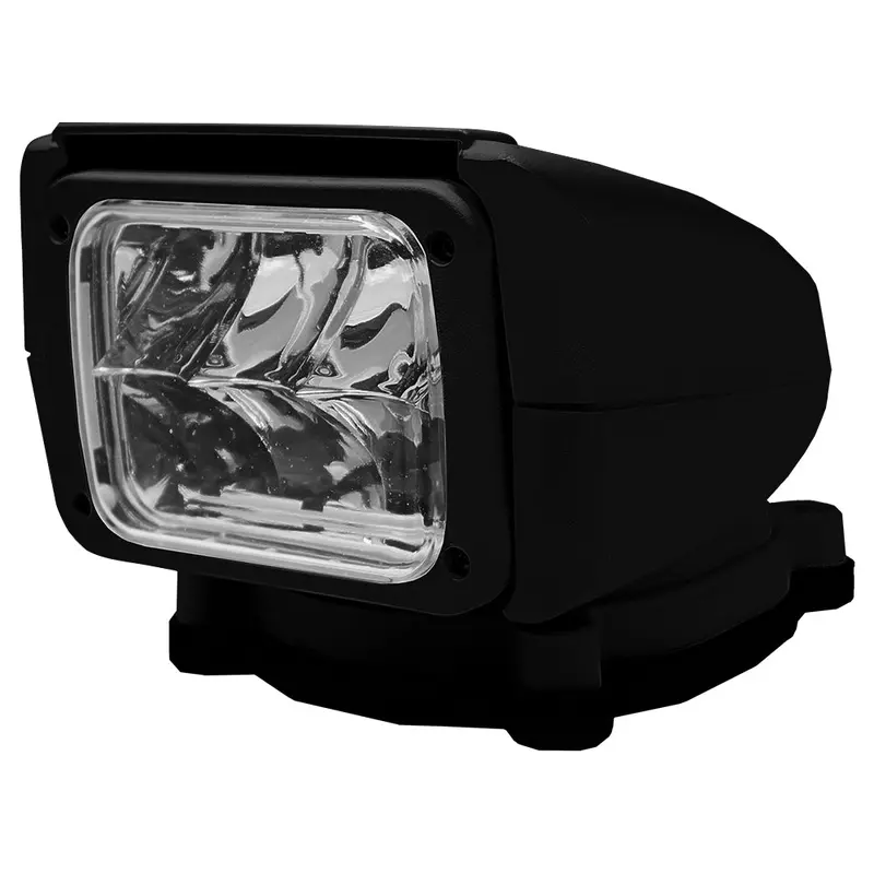 Acr Rcl-85 Led Searchlight For Marine Use – Dual-Voltage 12V/24V, Black Finish 1