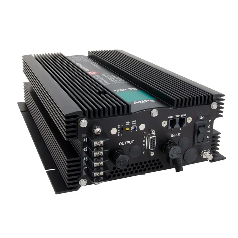 Analytic Systems Dual-Bank 12V 20A Ac Battery Charger – Digital Volt/Amp Display 1