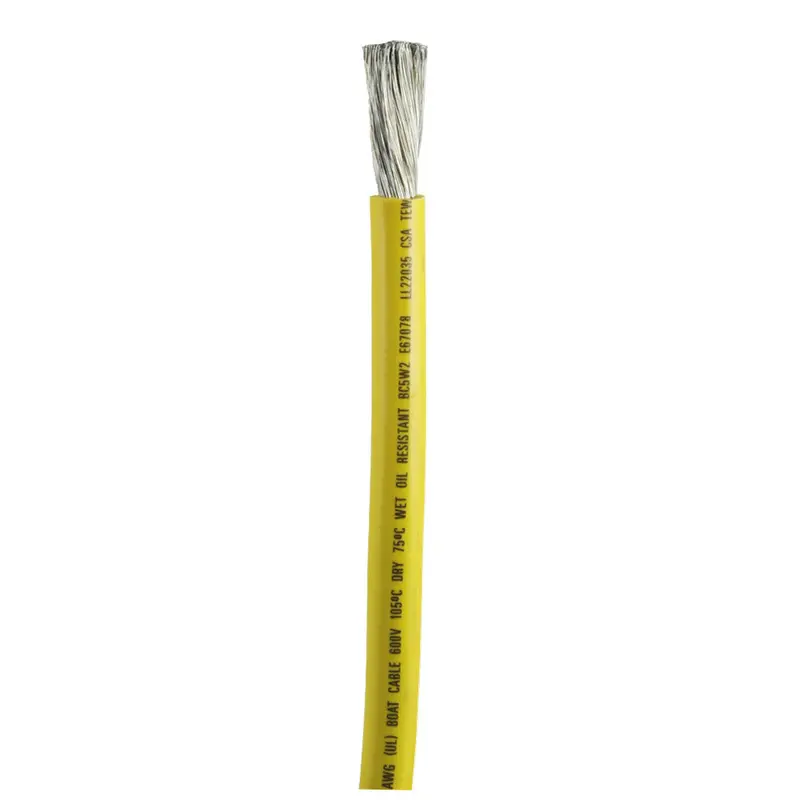 Ancor 1/0 Awg Yellow Marine Battery Cable – Sold By The Foot [1169-Ft] 1