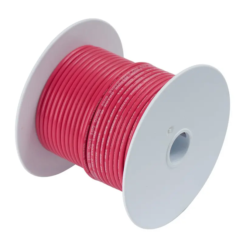 Ancor 1 Awg Red Tinned Copper Battery Cable – 50 Feet (Model 115505) 1