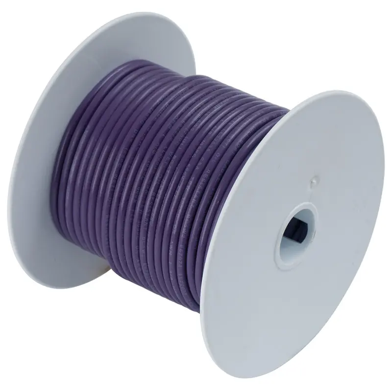 Ancor 14 Awg Tinned Copper Marine Wire – Purple, 250 Ft Spool [104725] 1