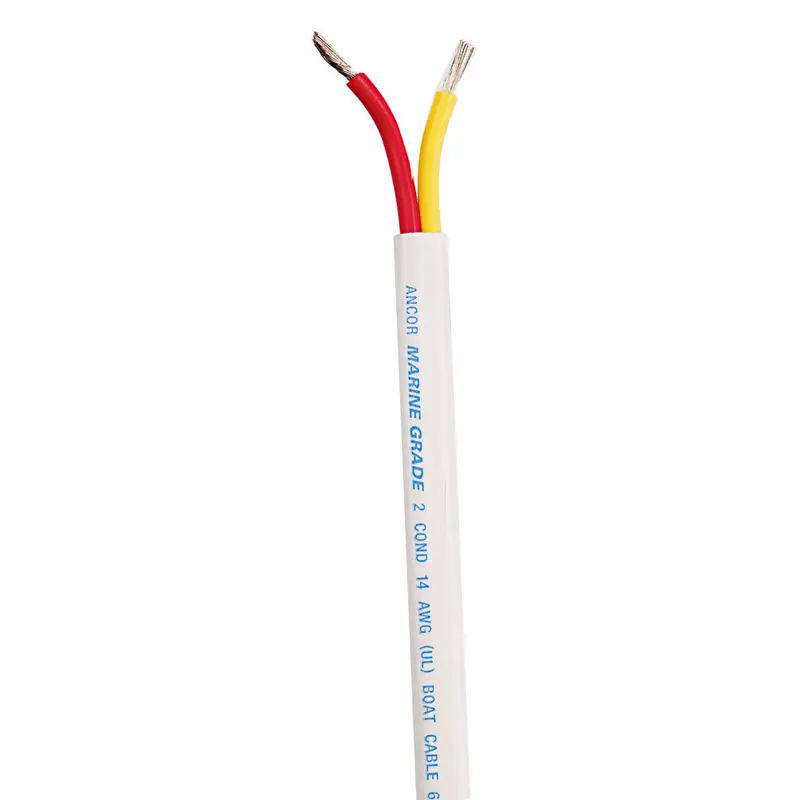 Ancor 16/2 Duplex Safety Cable – Red/Yellow Insulation, Sold By The Foot 1