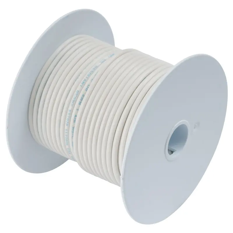 Ancor 16 Awg White Tinned Copper Marine Wire – 100 Feet 1