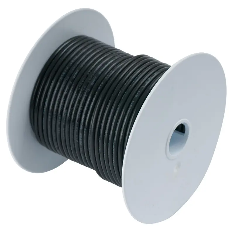 Ancor 2/0 Awg Black Tinned Copper Battery Cable – 50-Foot Roll (117005) 1