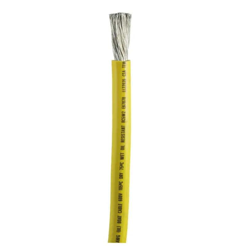 Ancor 2/0 Awg Yellow Marine Battery Cable – Sold By The Foot [1179-Ft] 1