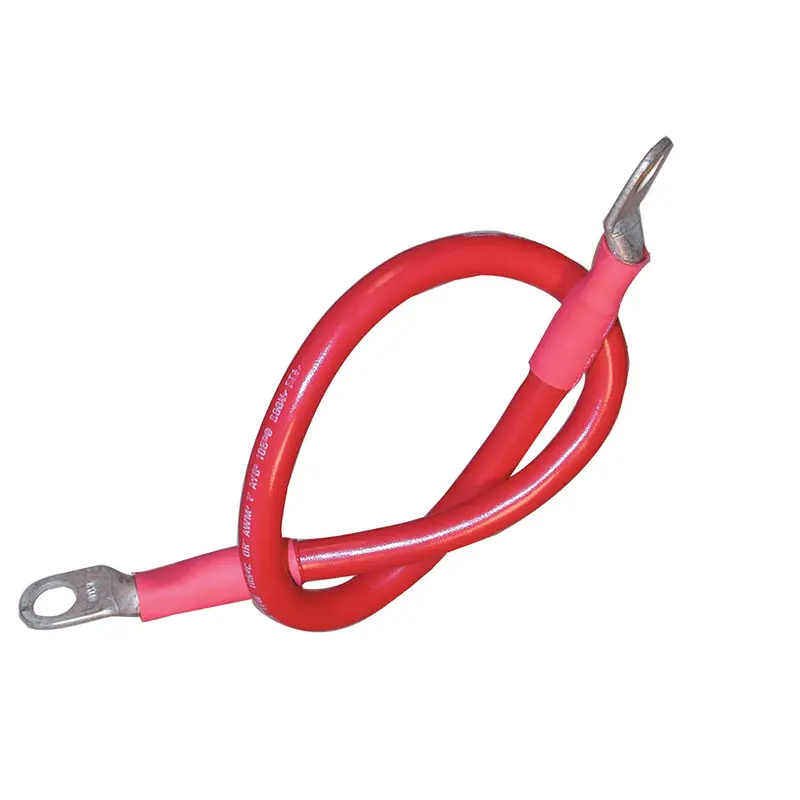 Ancor 2 Awg Battery Cable Assembly – Red, 18-Inch, 3/8-Inch Stud [189141] 1