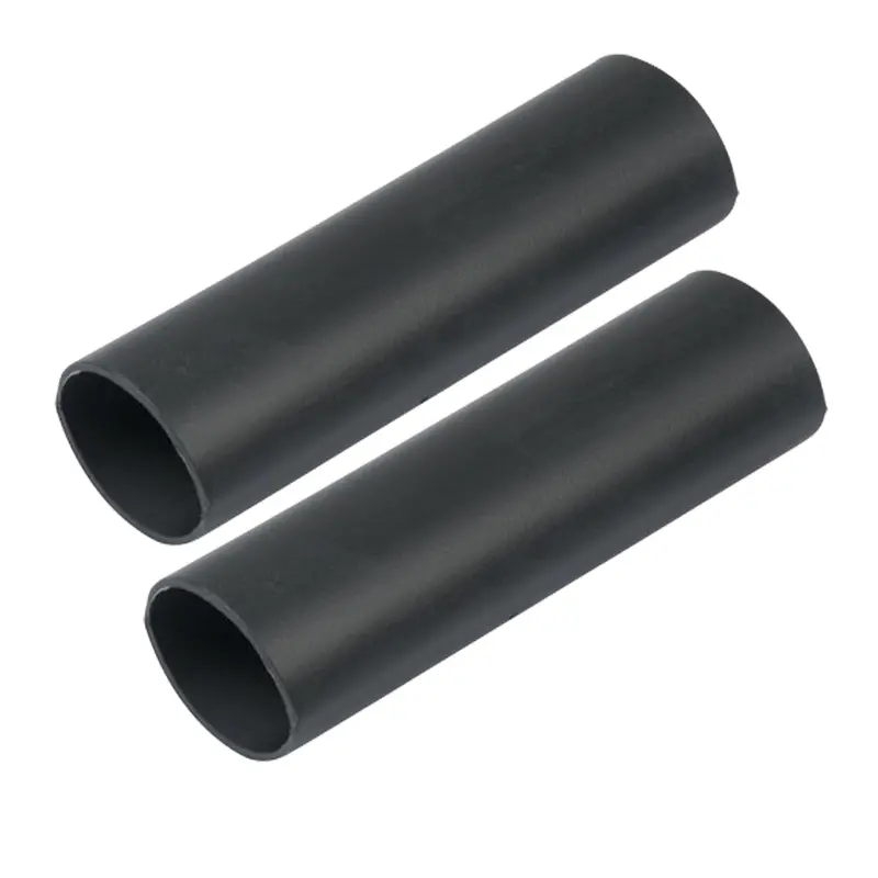 Ancor Heavy-Wall Heat-Shrink Tubing – 1" Diameter × 12", Black (2-Pack) 1