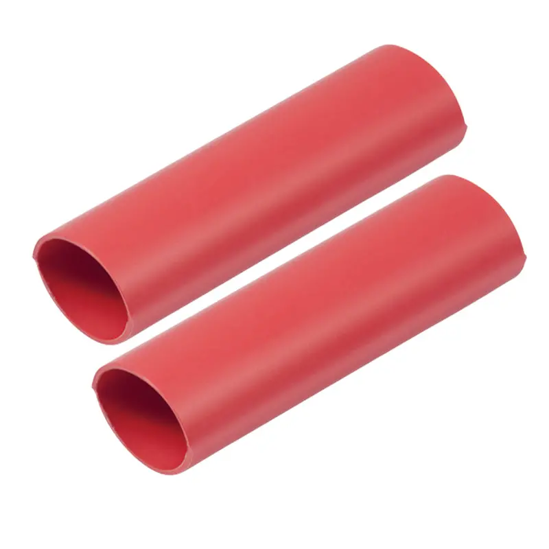 Ancor Heavy-Wall Heat-Shrink Tubing – 1" Diameter × 12", Red (2-Pack) 1