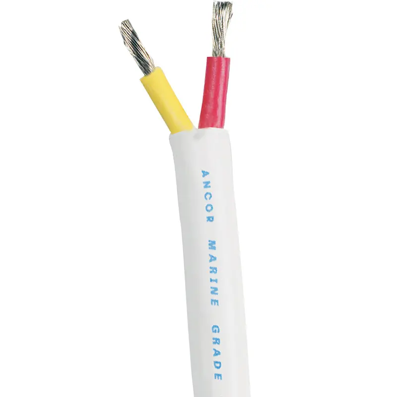 Ancor Round Safety Duplex Cable – 12/2 Awg, Red/Yellow, 250 Ft [126325] 1