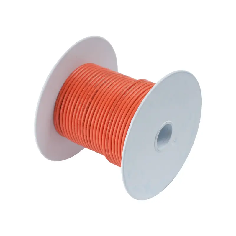 Ancor Tinned Copper Wire – Orange, 14 Awg, 100-Foot Spool (104510) 1