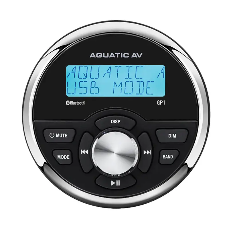 Aquatic Av Ra611 Gp1 Gauge-Mount Marine Stereo 1