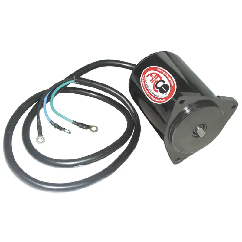 Arco Marine Oem-Grade Tilt/Trim Motor Replacement – Compatible With Early Yamaha Outboards, 3-Wire, 3-Bolt Mount (Model 6267) 1