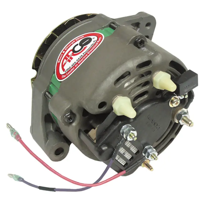 Arco Marine Premium Alternator Replacement – 12V, 65A Output, Multi-Groove Serpentine Pulley (Model 60060) 1