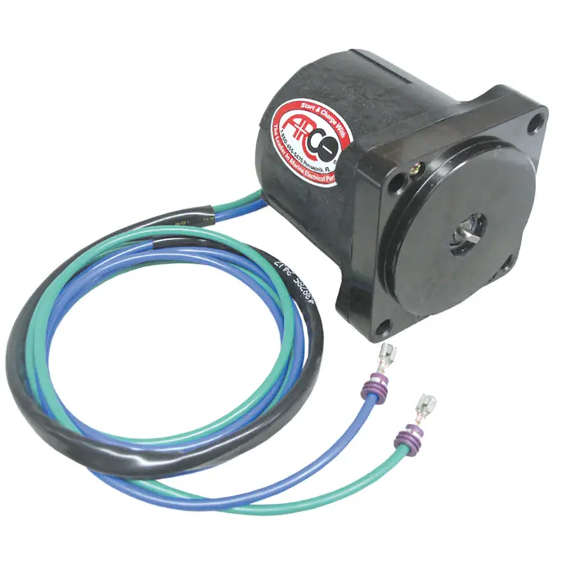 Arco Marine Replacement Tilt/Trim Motor – Johnson/Evinrude Efi, 2-Wire, 4-Bolt (6238) 1