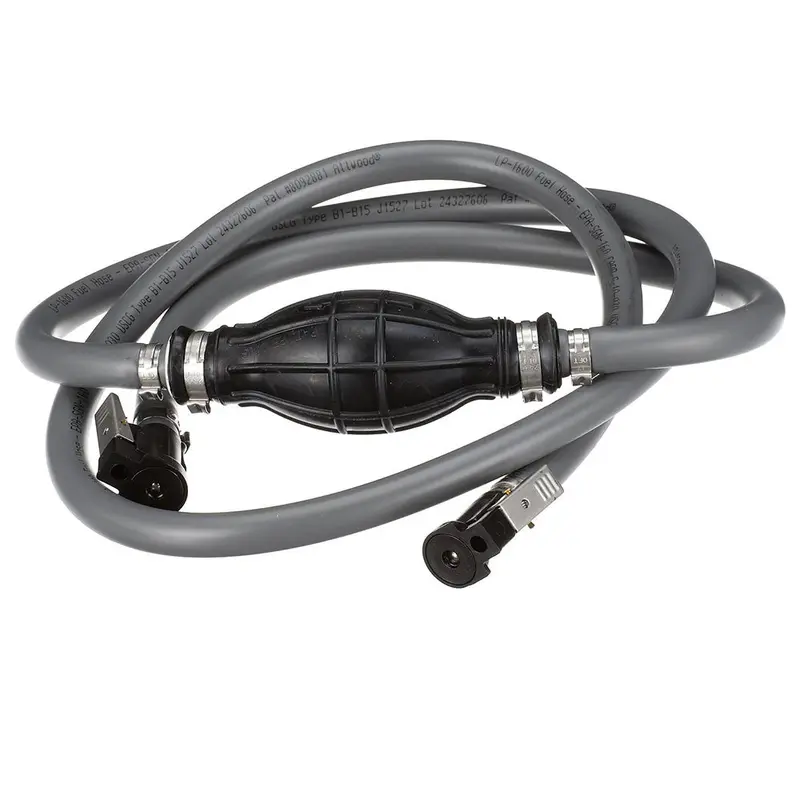 Attwood Johnson/Evinrude Fuel Line Kit – 3/8" Diameter × 6' Length, No Tank Fitting 93806Elp7 1