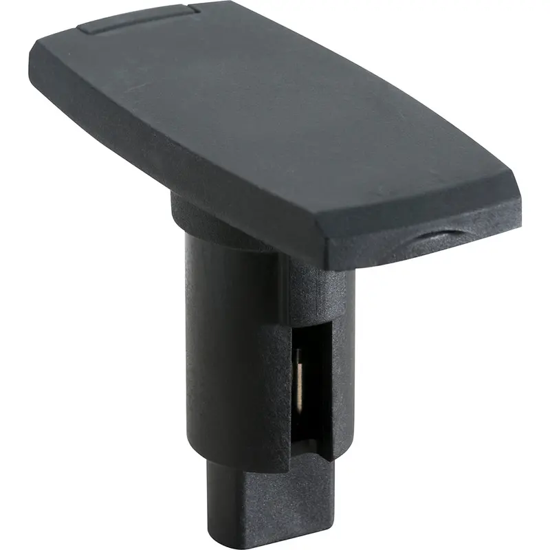 Attwood Lightarmor 2-Pin Plug-In Base – Black Rectangular Housing (910V2Pb-7) 1