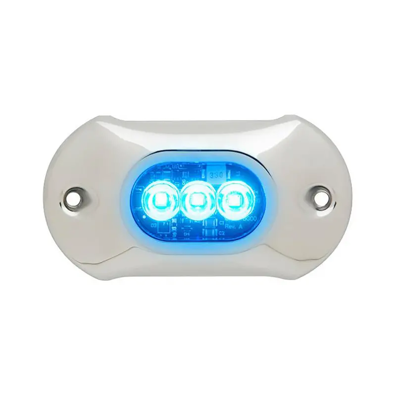 Attwood Lightarmor Hpx 3-Led Blue Underwater Lighting System [66Uw03B-7] 1