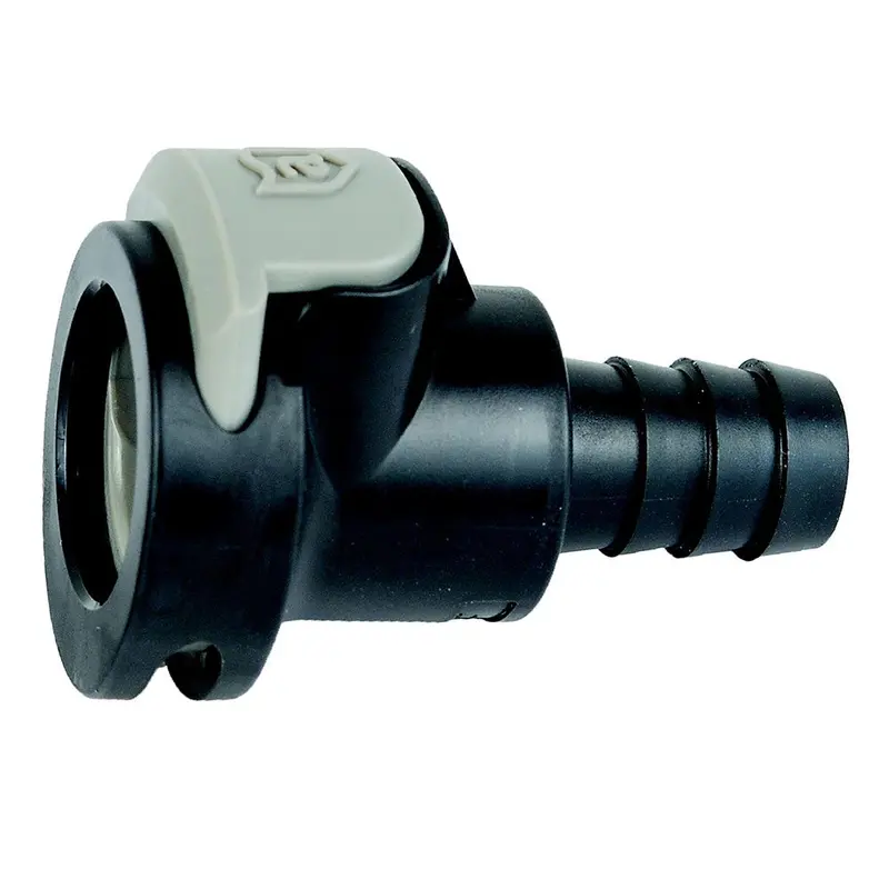 Attwood Sprayless Hose Connector – Female Fitting For 5/16" To 3/8" Lines [8838Hf6] 1