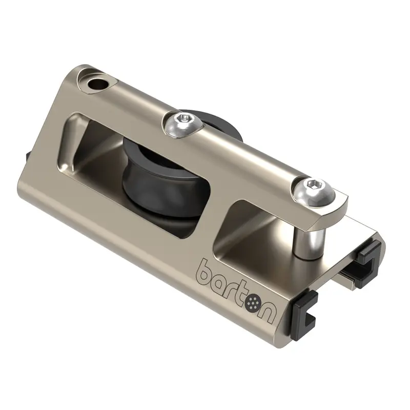 Barton 25Mm End-Stop Genoa Car Track – Standard Finish [25221Gt] 1