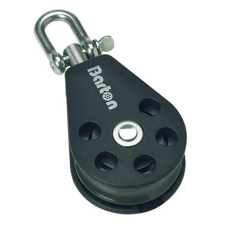 Barton Marine N02130 Size 2 Single Swivel Block For Low-Friction Routing 1