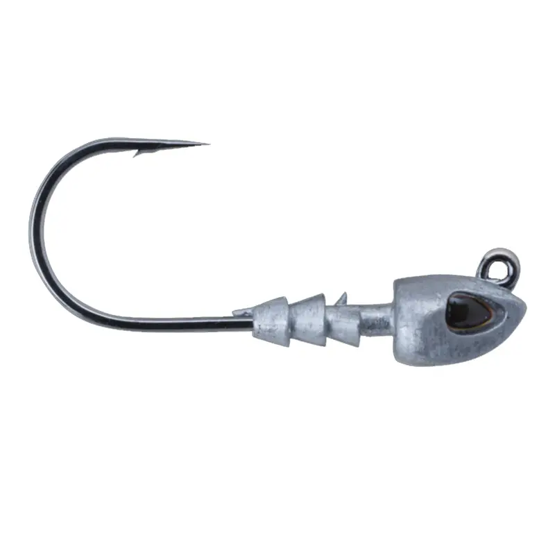 Berkley Fusion19 1/0 Swimbait Jighead – 1/8 Oz, Unpainted Finish [1504405] 1