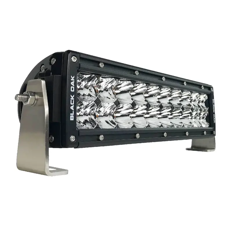 Black Oak 10-Inch Dual-Row Led Light Bar – Combo Optics – Black Housing – Pro Series 3.0 1