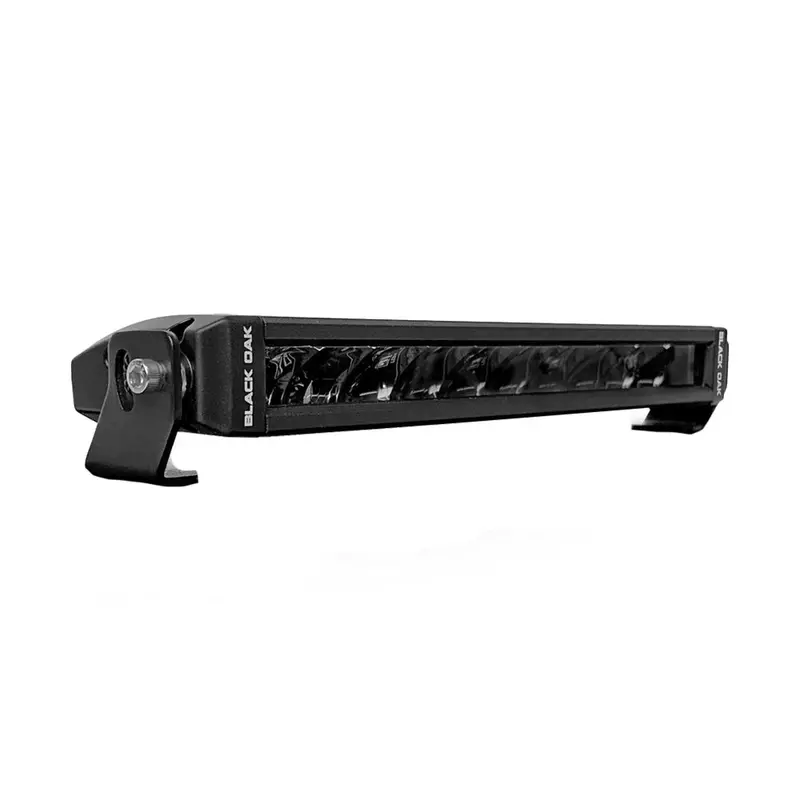 Black Oak 10-Inch Slim Dual-Color Led Light Bar – 150W White & Yellow Combo Beam 1