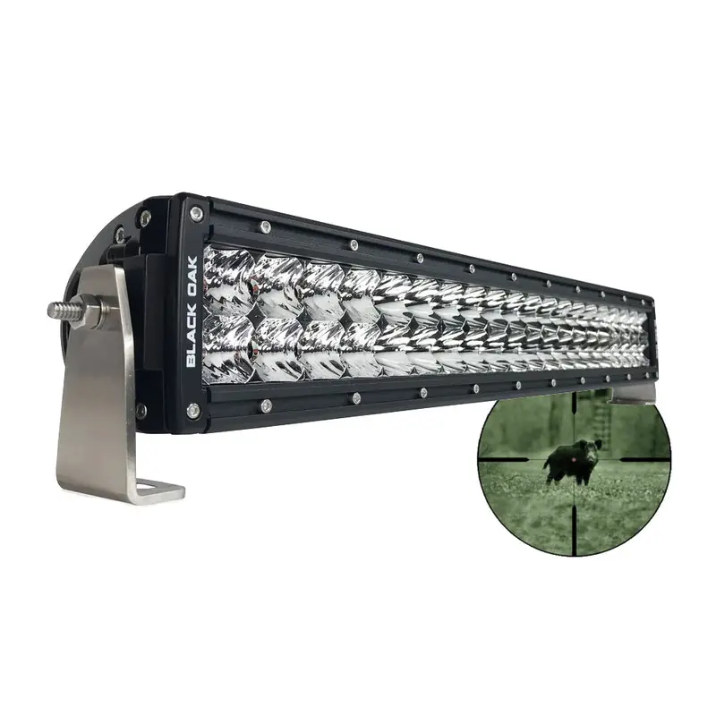 Black Oak 2-Inch 940Nm Infrared Pod Light – Flood Beam, Black Housing, Pro Series 3.0 1