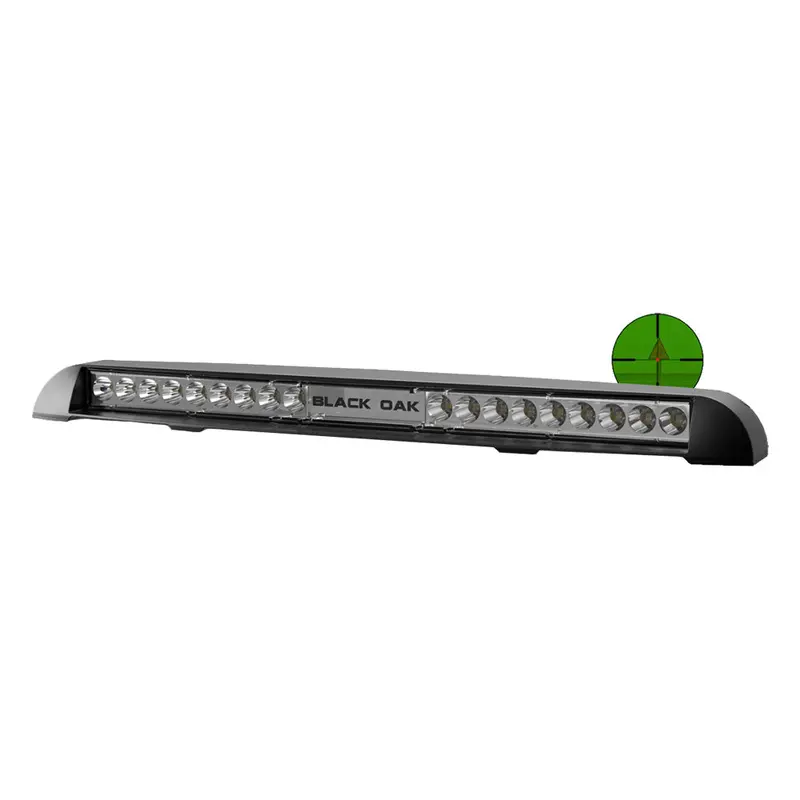 Black Oak Low-Pro Ir Led Light Bar – 850Nm Infrared Spot Beam, Black Housing 1