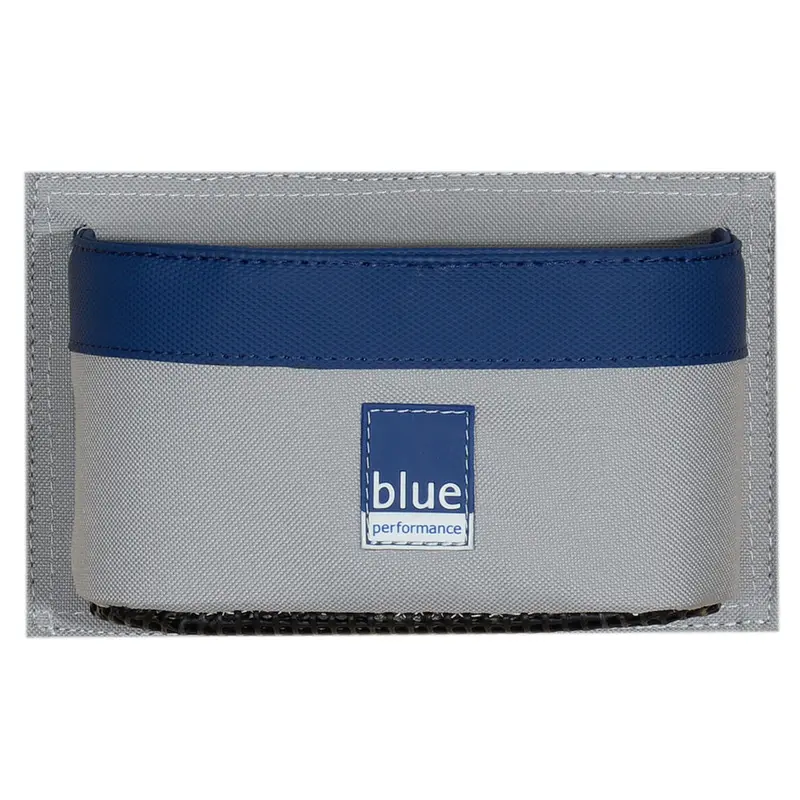 Blue Performance Railing Can Holder With Integrated Hooks [Pc3661] 1