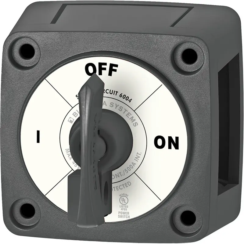 Blue Sea 6004200 Single-Circuit On/Off Switch With Key Lock – Black 1
