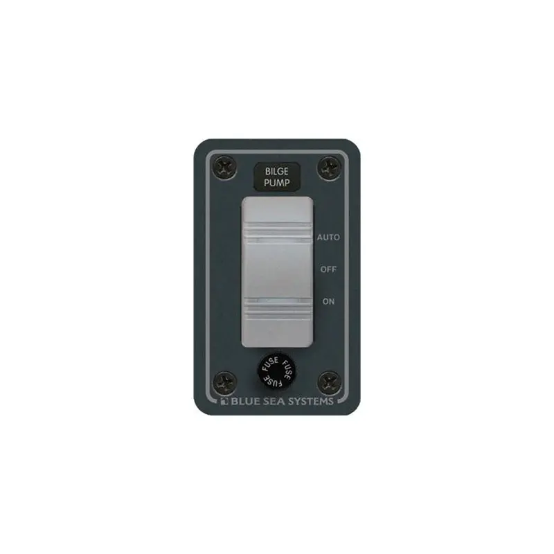 Blue Sea 8263 Contura Bilge Pump Control Panel With Single Pump Support 1