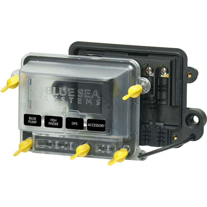 Blue Sea Systems 2356100 Water-Resistant 100A Busbar With Protective Cover 1