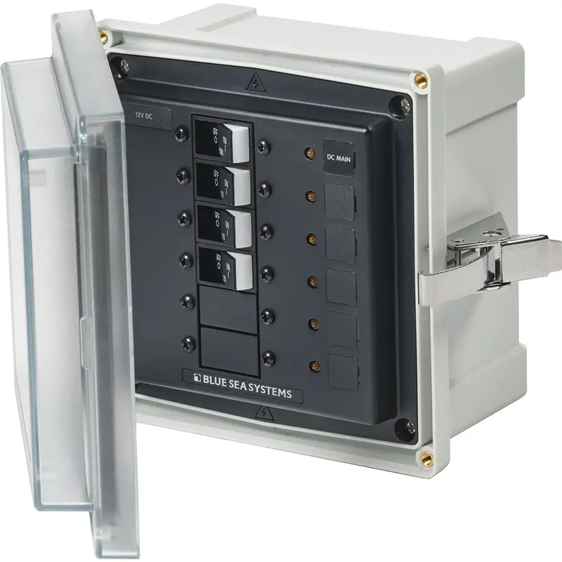 Blue Sea Systems 3135 Sms Dc Panel Enclosure – Ul-Listed Main + 3 Branch Circuits, 12V/24V 1