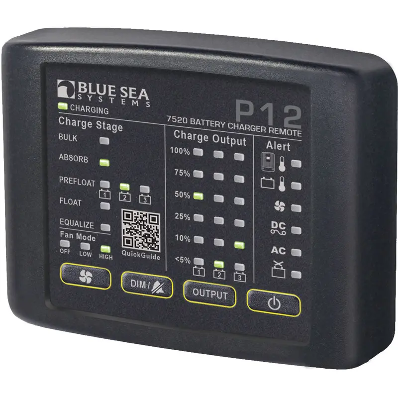 Blue Sea Systems 7520 P12 Led Remote Indicator For Battery Chargers [7520] 1