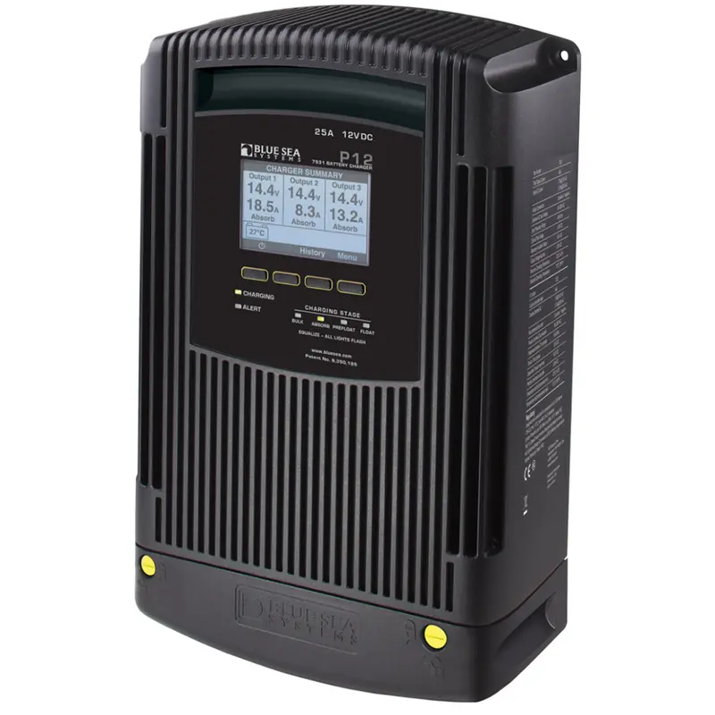 Blue Sea Systems 7531 P12 12V Dc 25A Battery Charger 1