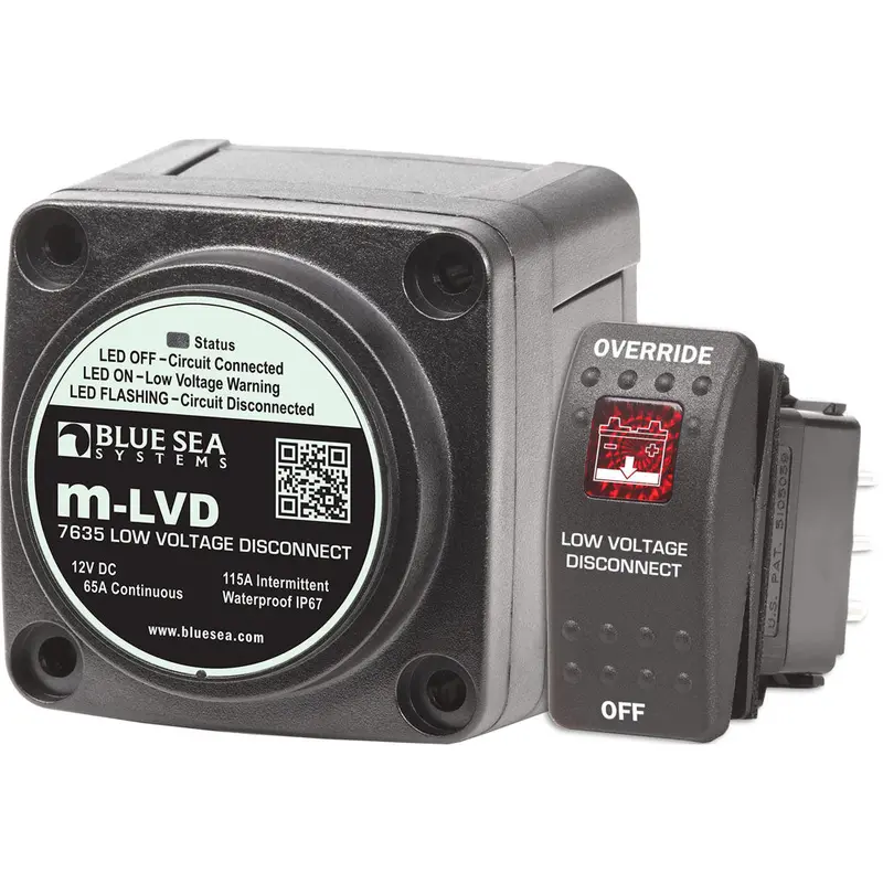 Blue Sea Systems 7635 M-Lvd Low-Voltage Disconnect Module 1