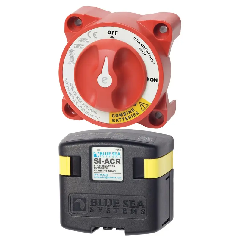 Blue Sea Systems Add-A-Battery Dual-Bank Isolator Kit [7650] 1