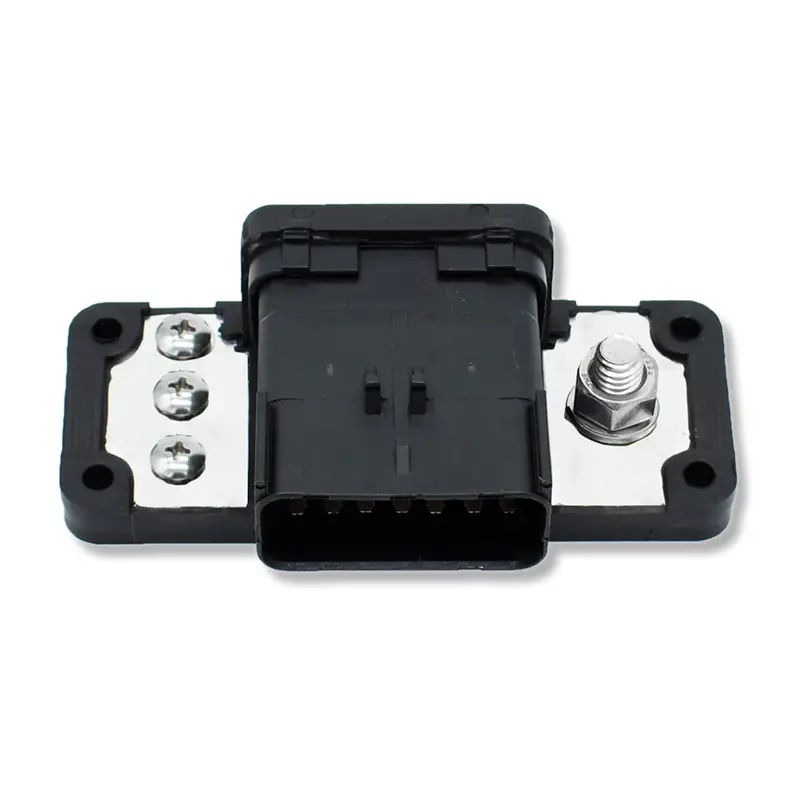 Bluewater 14-Terminal Fci Busbar – Triple-Screw, Single-Post Power Distribution Block [2314-B-001] 1