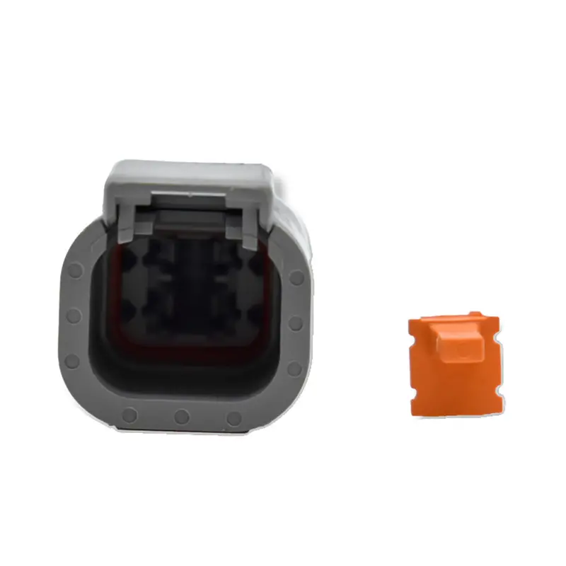 Bluewater 2-Position Dtm Male Connector – Compact Deutsch Terminal For Auxiliary Devices [Dtm04-4P] 1