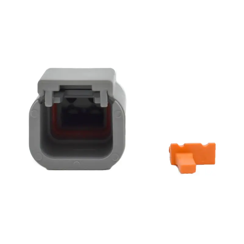 Bluewater 2-Position Dtm Male Connector – Reliable Deutsch Interconnect For Marine Systems [Dtm04-2P] 1