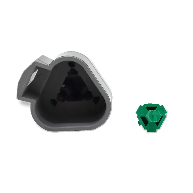 Bluewater 3-Circuit Deutsch Male Wedge-Lock Connector (Dt04-3P) 1