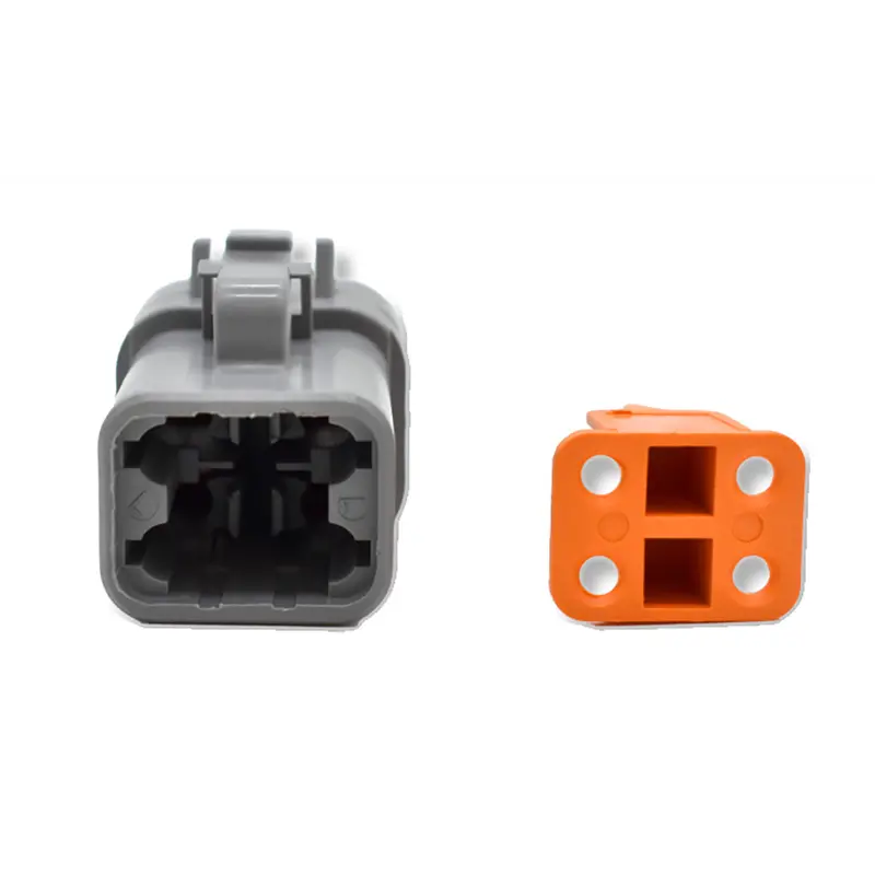 Bluewater 4-Position Dtm Female Connector – Standard Deutsch Termination For Critical Circuits [Dtm06-4S] 1