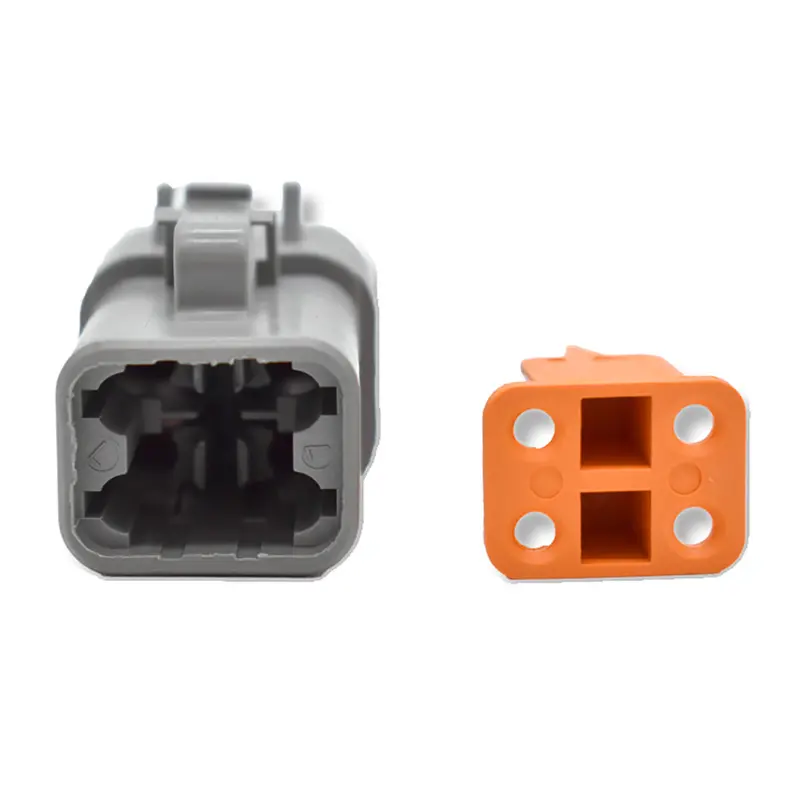 Bluewater 4-Position Dtp Female Connector With Wedge Lock – Sealed & Vibration-Resistant [Dtp06-4S] 1