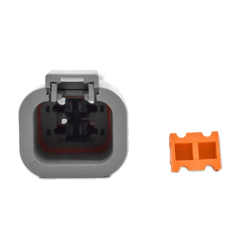 Bluewater 4-Position Dtp Male Connector With Wedge Lock – Precision-Mated & Ip67 Rated [Dtp04-4P] 1