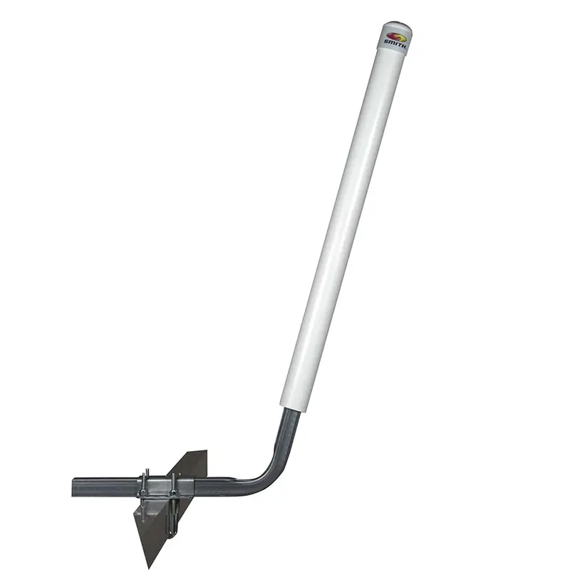 C.E. Smith 40-Inch Angled Post Guide – White Mounting Bracket For Boat Trailers [27627] 1