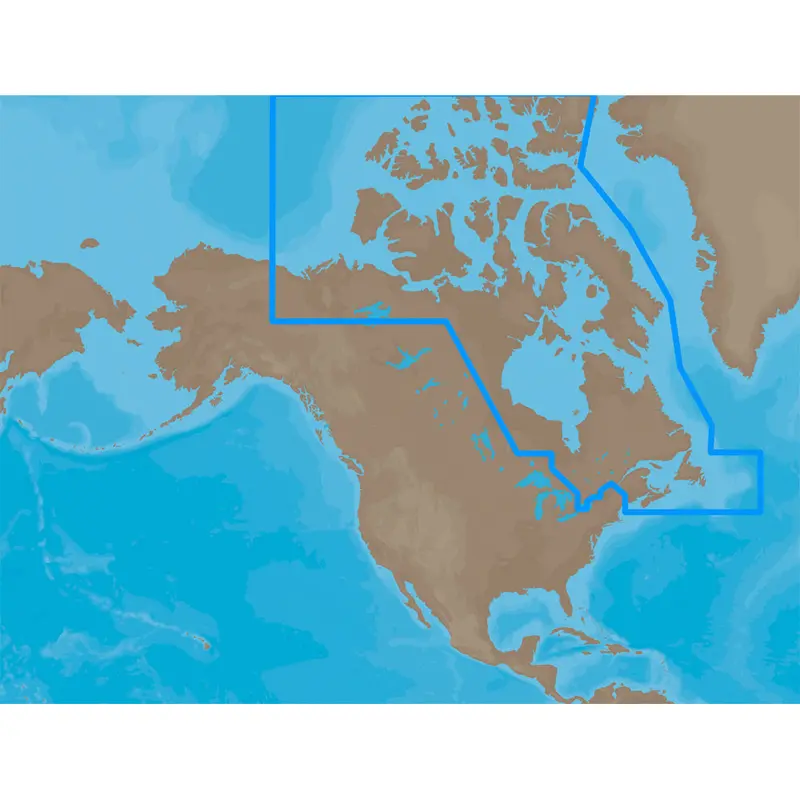 C-Map Max Sd Card: Northern And Eastern Canada Marine Data, North America [Na-M021Sdcard] 1