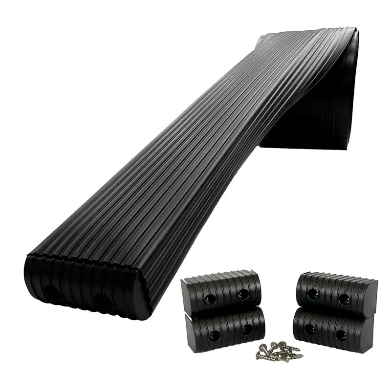 Caliber Bunkwrap Full Kit – Black, 16' × 2" × 4" Wrap + 4 Caps + Hdwr Roll + 4 Endcaps + Stainless Hardware [23054-Bk] 1