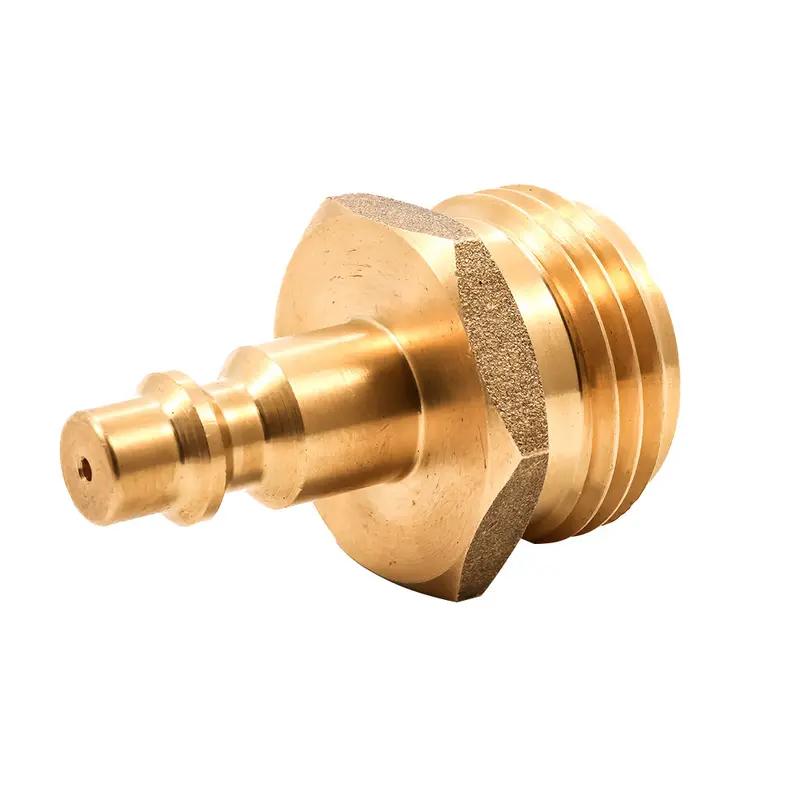 Camco Quick-Connect Brass Blow-Out Plug For Winterization (Model 36143) 1