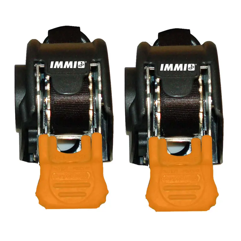 Cargobuckle F103745 Mini G3 Retractable Ratchet Tie-Downs – 1" × 72", Pair 1
